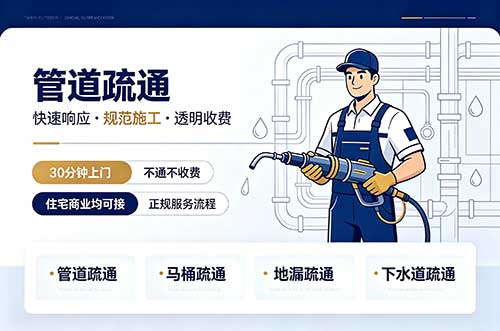 惠阳管道疏通