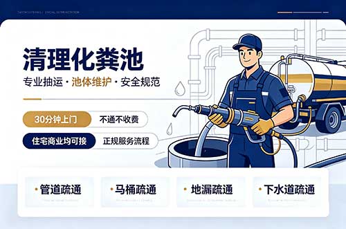 惠阳清理化粪池